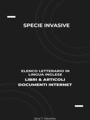 cover image of Specie Invasive